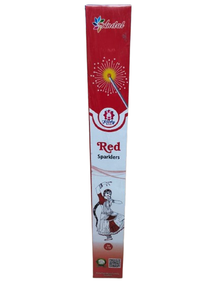 15 CM Red Sparklers | 1 Box | 10 Pcs