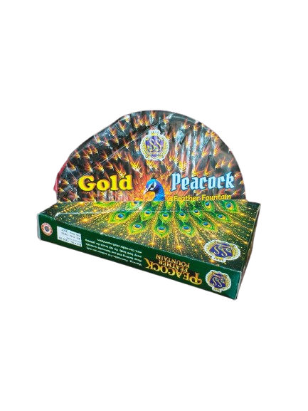 Gold Peacock 5 face 1box